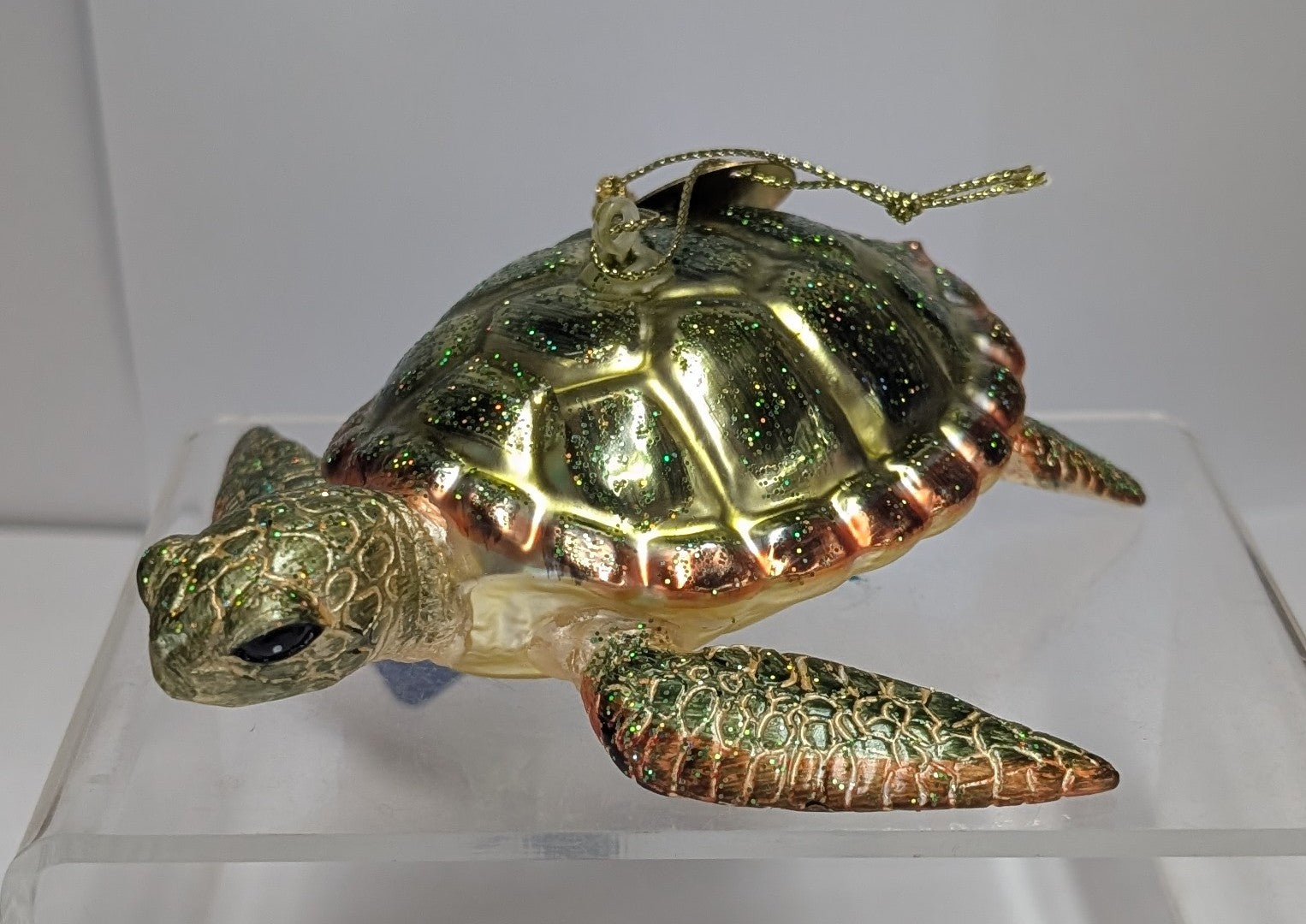 Glass Turtle St. John, VI Ornament