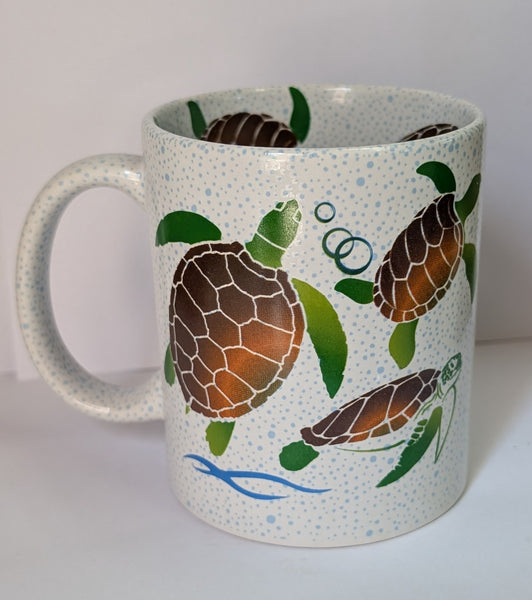 Turtle Mug Speckled