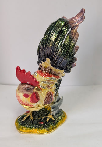 Rooster Jewelry Box
