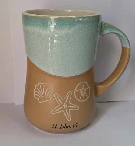 Wave Shells St. John, VI Mug