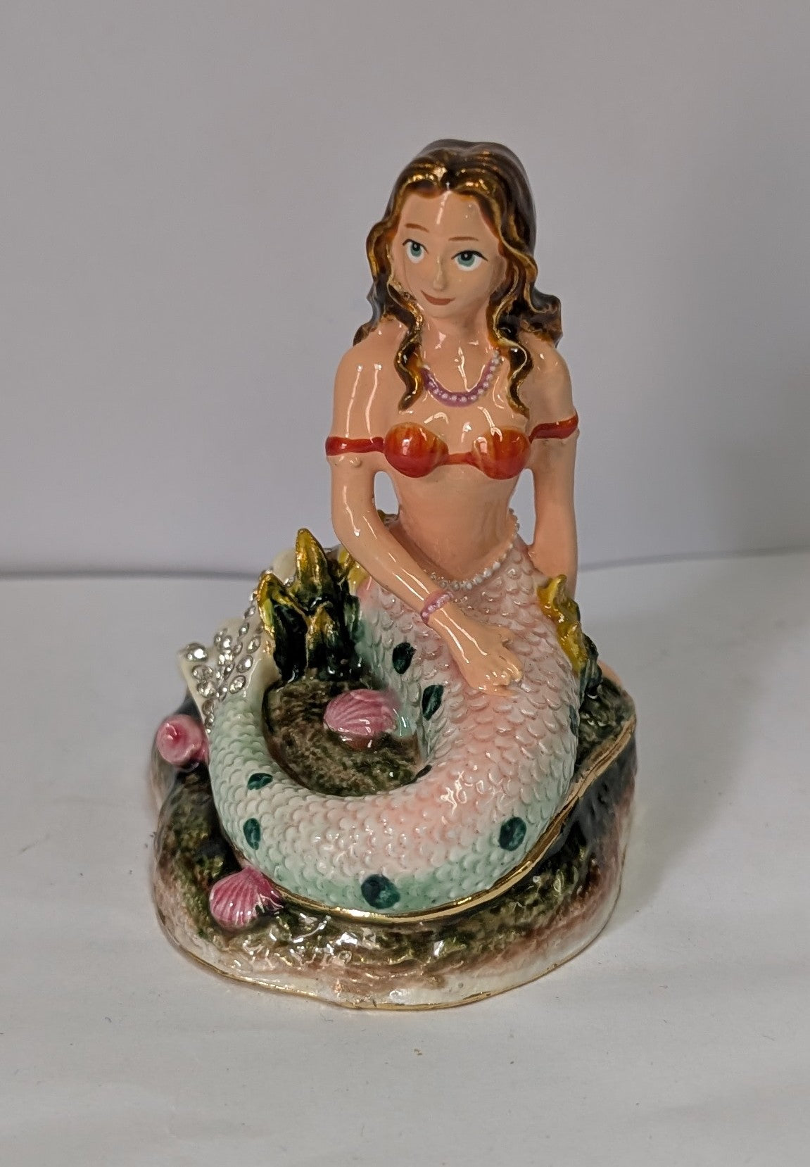 Pink Mermaid Jewelry Box