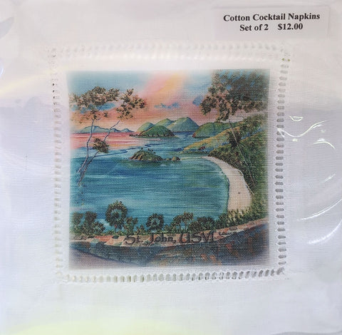 Island Romance Cocktail Napkin