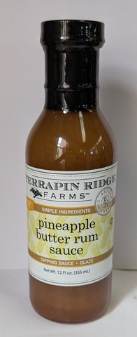 Pineapple Butter Rum Sauce
