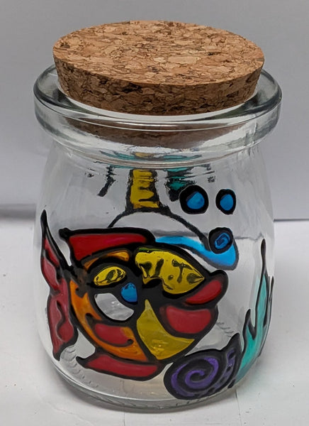 Hand-Painted Spice Jars by Stepho