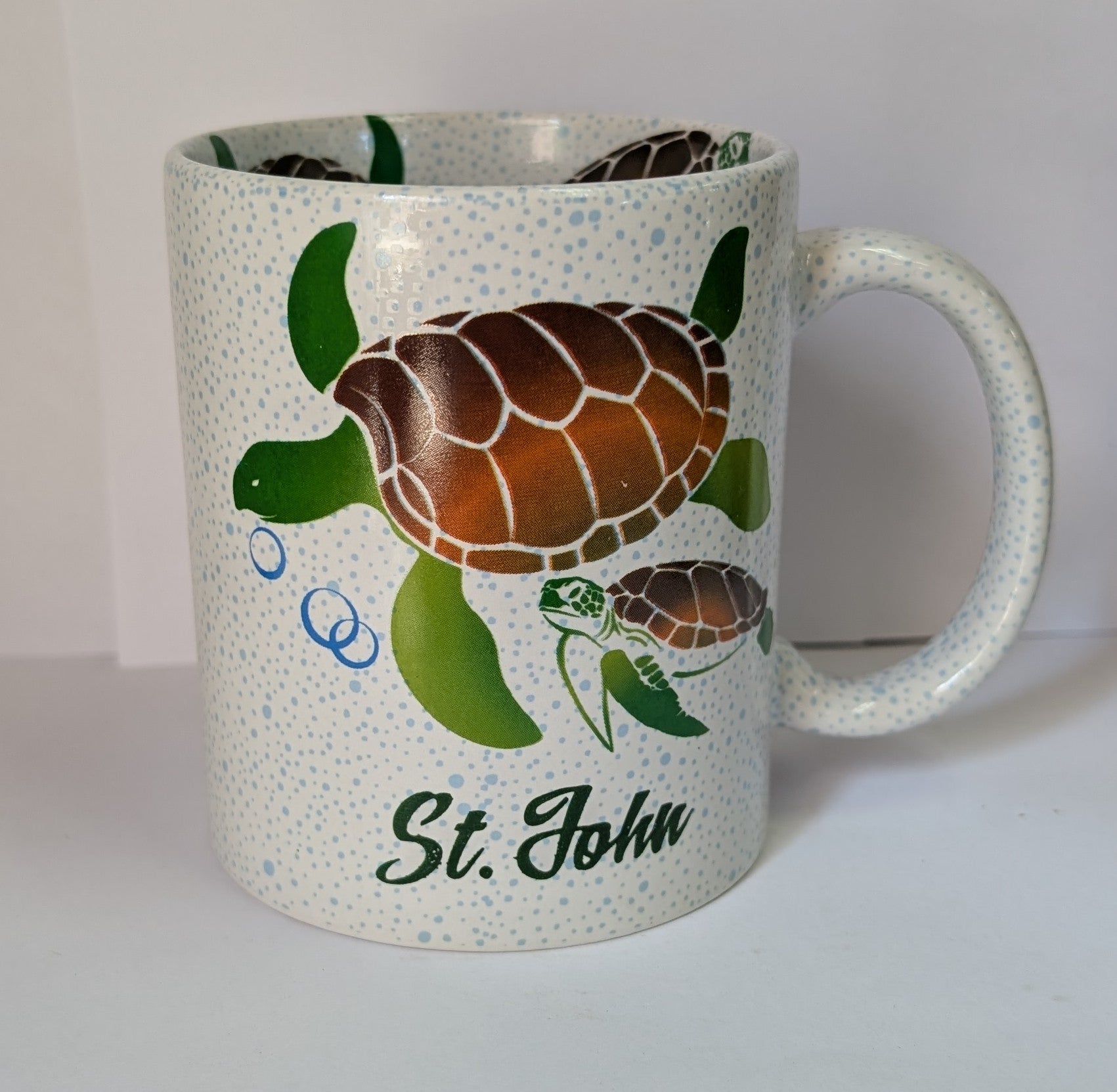 Turtle Mug Speckled