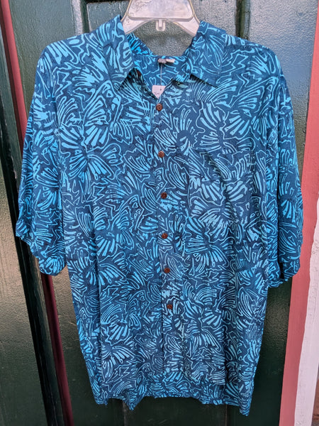 Batik Men's Collared T-Shirt