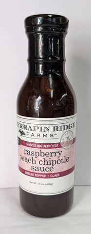 Raspberry Peach Chipotle Sauce