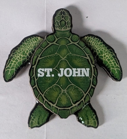 Acrylic Turtle St. John, VI Magnet