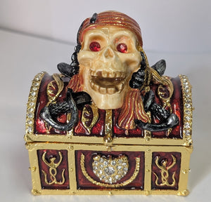 Pirate Chest Jewelry Box