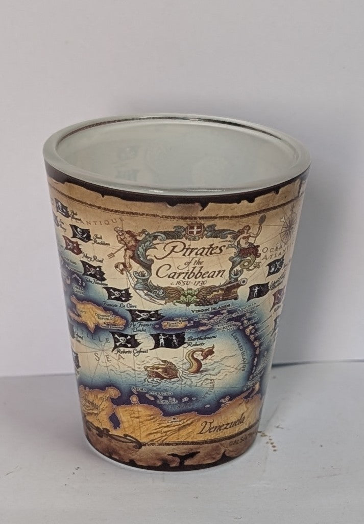 Old World Pirate Shot Glass
