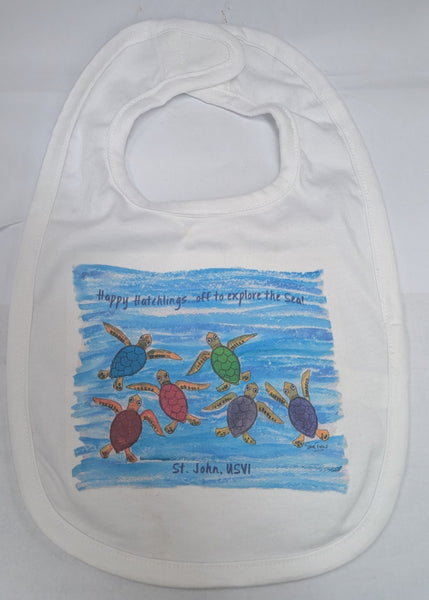 Happy Hatchlings St. John, USVI Bib