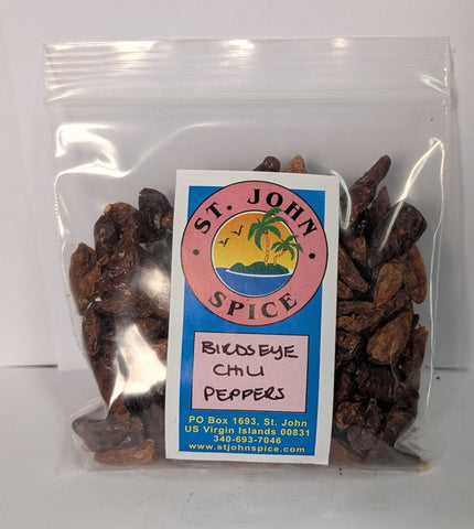 Dried Birds Eye Chili Peppers