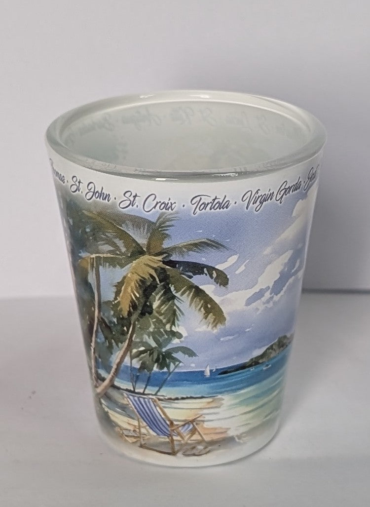 Island Song Shot Glass