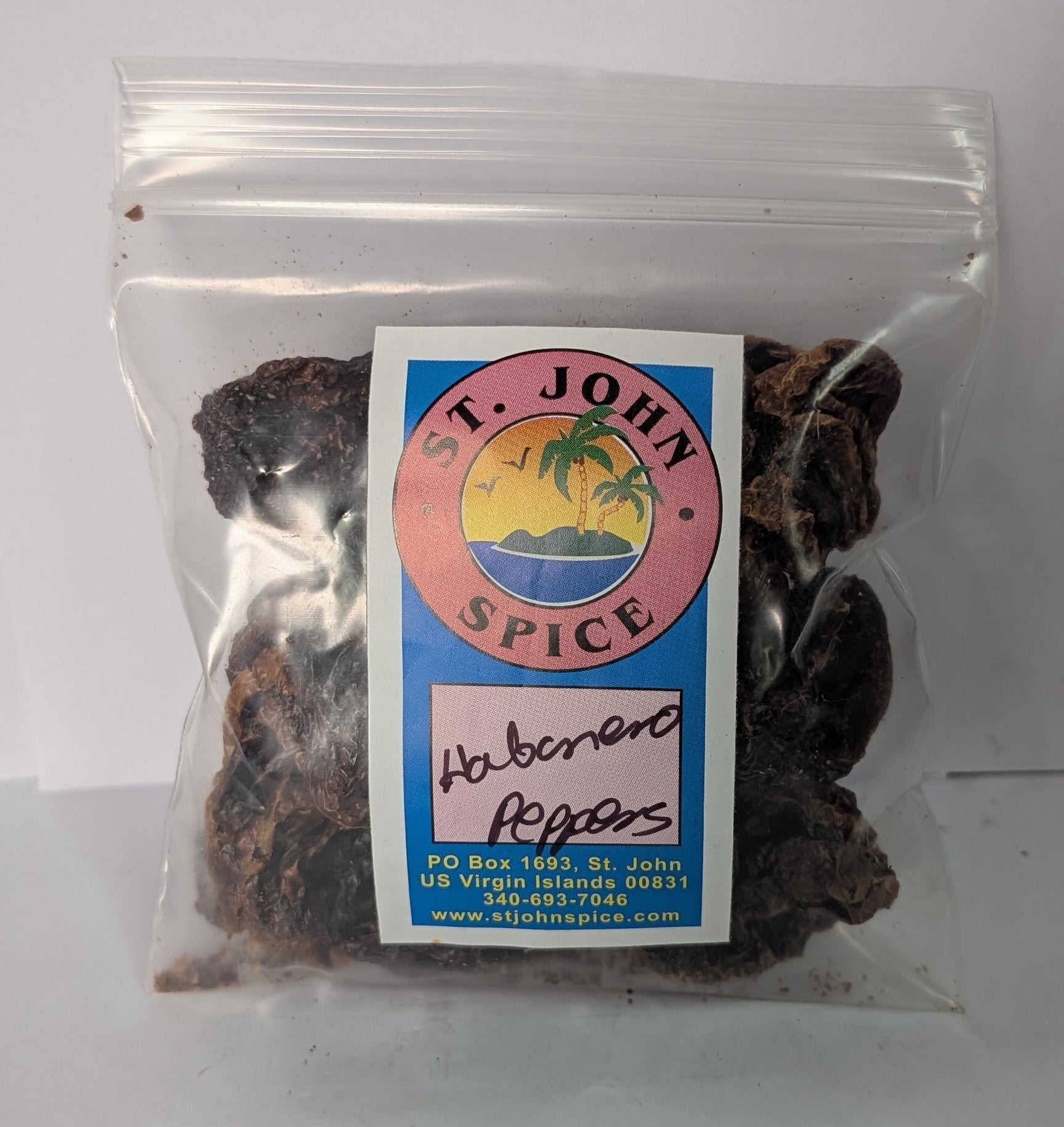 Dried Habanero Peppers