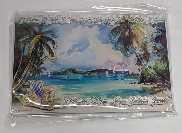 3D Acrylic Magnets