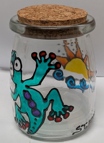 Hand-Painted Spice Jars by Stepho