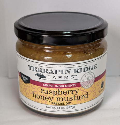 Raspberry Honey Mustard Pretzel Dip