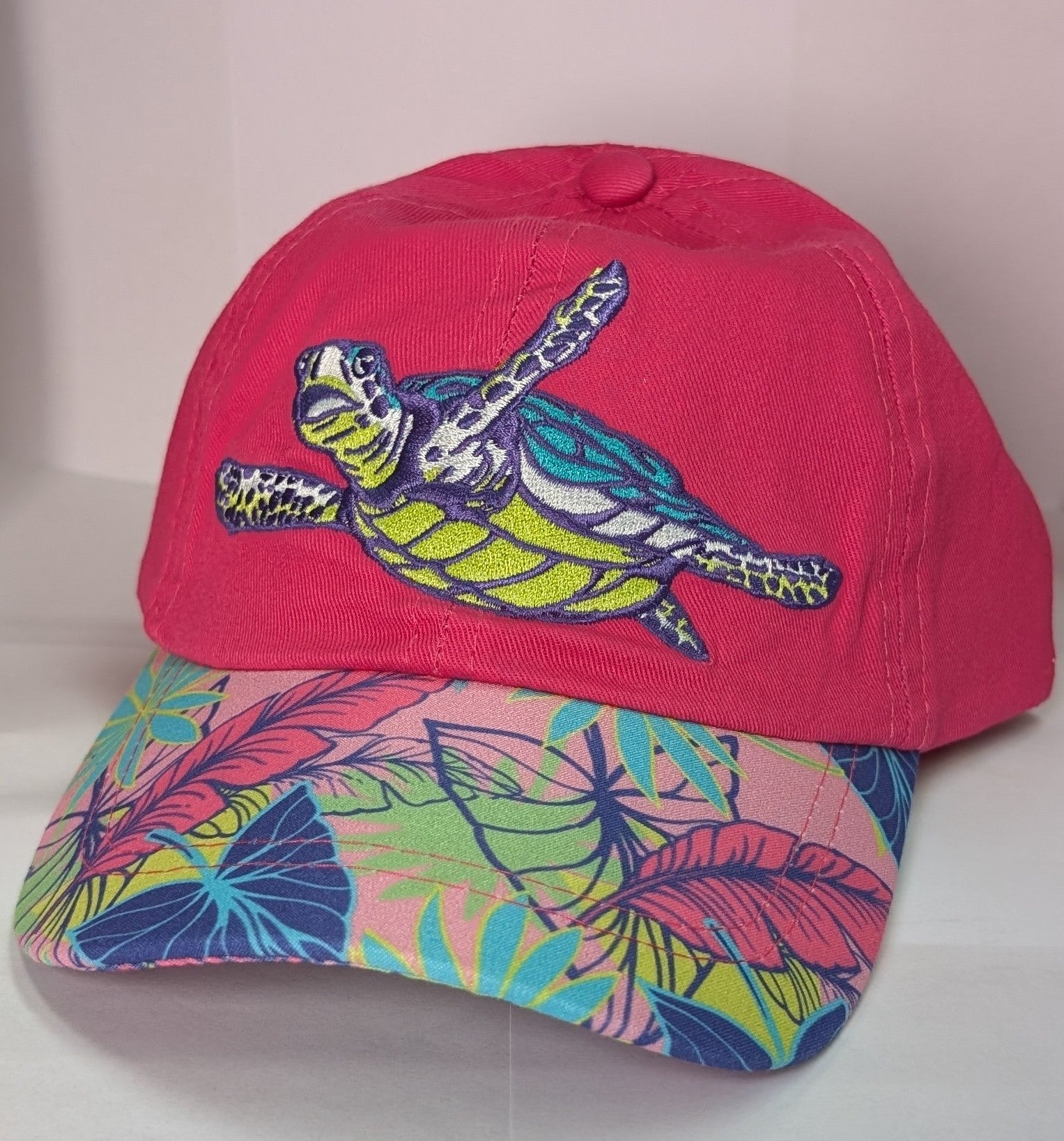 Tropical Turtle Youth Baseball Cap