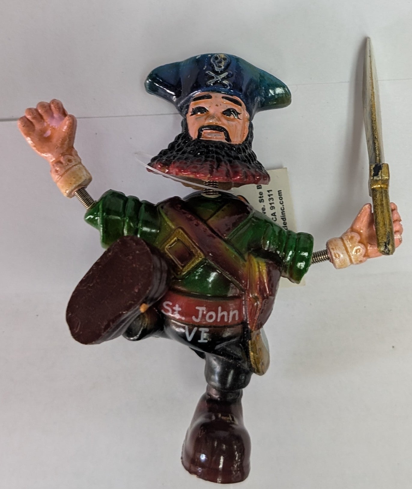 Bobbling Pirate Magnet