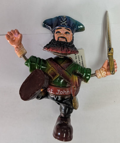 Bobbling Pirate Magnet