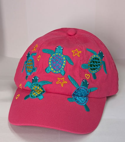 Sea Turtle Hatchlings Infant Baseball Cap