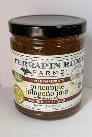 Pineapple Habanero Jam with Amber Ale from Terrapin Ridge Farms