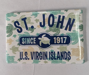 Turtle Formation St. John, VI Magnet