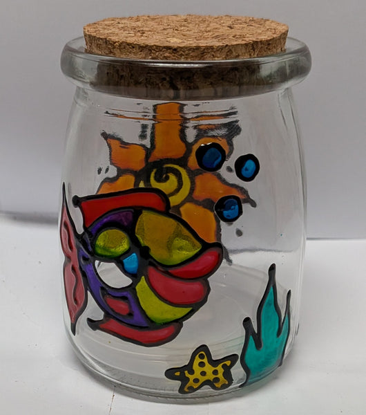 Hand-Painted Spice Jars by Stepho