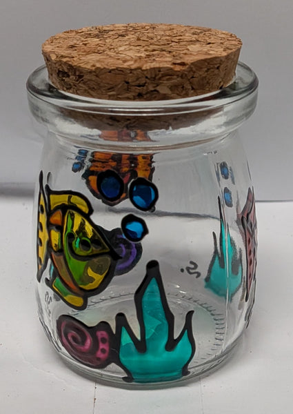 Hand-Painted Spice Jars by Stepho
