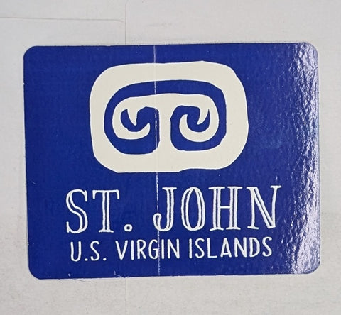 Petroglyph St. John, US Virgin Islands Sticker