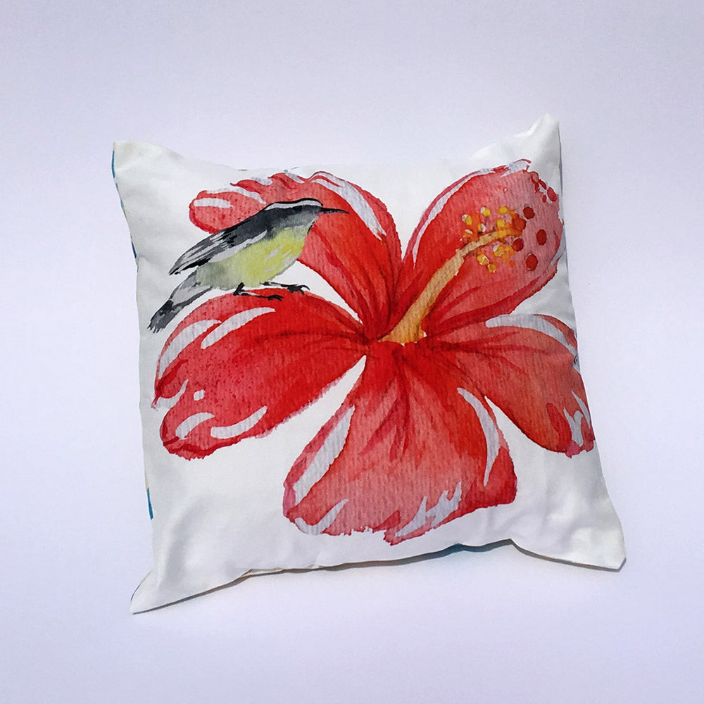 Hibiscus Pillow Cover