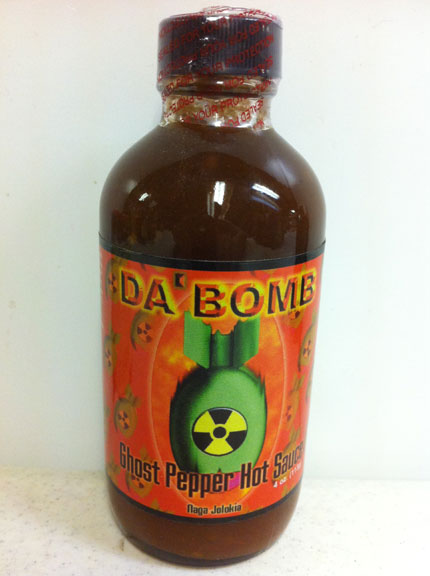 Da Bomb Ghost Pepper Hot Sauce