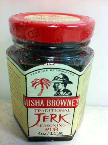 Busha Browne's Traditional Jerk Seasoning Rub 4 oz.
