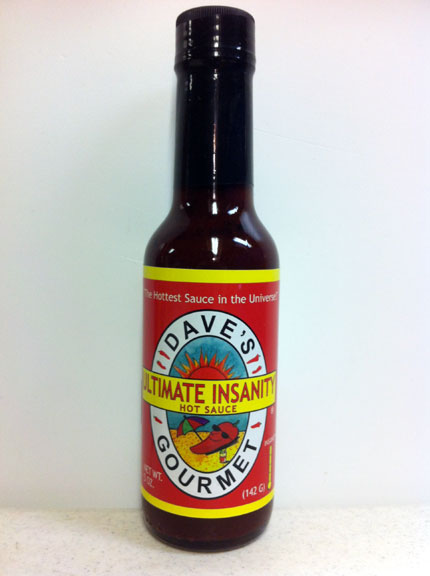 Dave's Ultimate Insanity Gourmet Sauce
