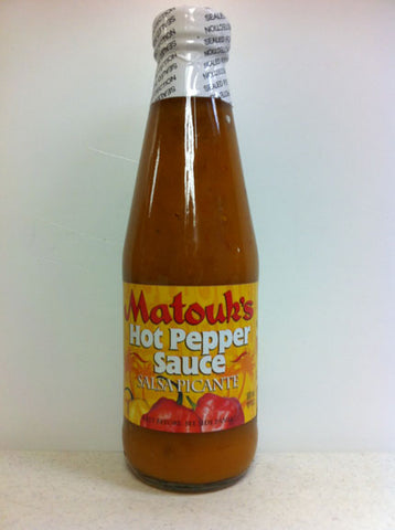 Matouk's Hot Pepper Sauce Salsa Picante