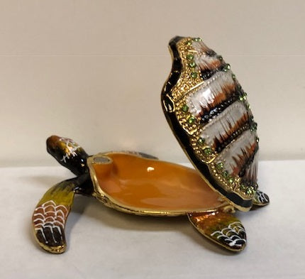 Sea Turtle Jewelry Box