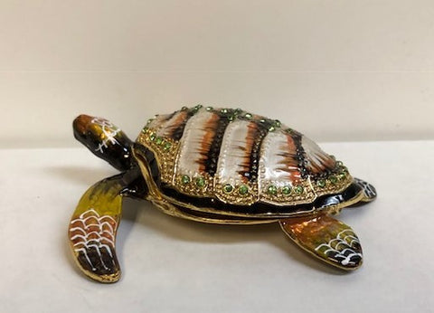 Sea Turtle Jewelry Box