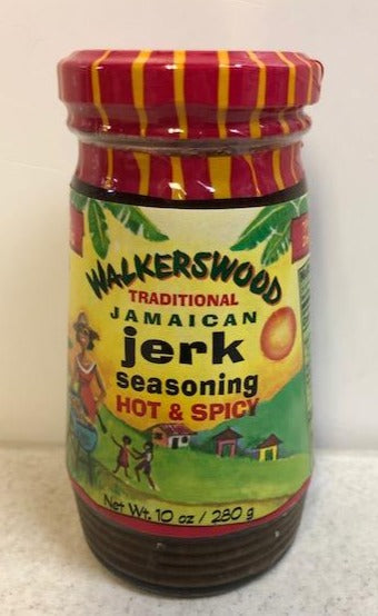 Walkerswood Traditional Jamaican Jerk Seasoning, Hot & Spicy, 10 Oz