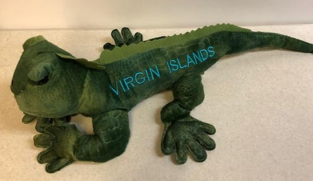 Stuffed Virgin Islands Iguana 16"