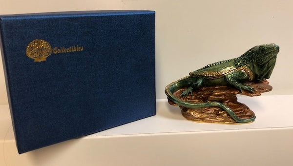 Iguana Jewelry Box