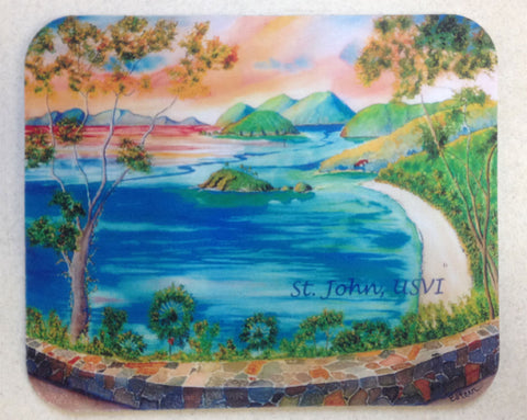 Island Romance Mousepad