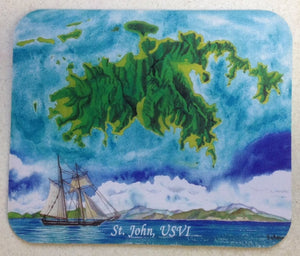 St. John Chart Mousepad