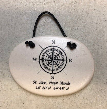 St. John Compass Rose Hanging Ornament