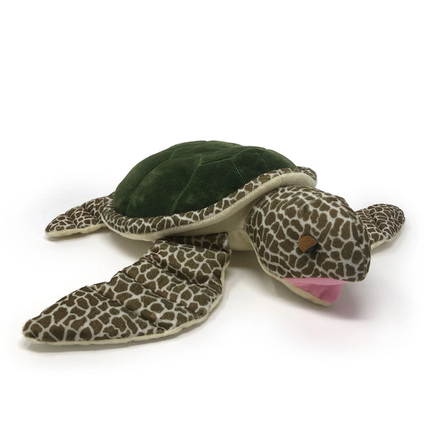 Gus Turtle Plush Toy with puppet pocket