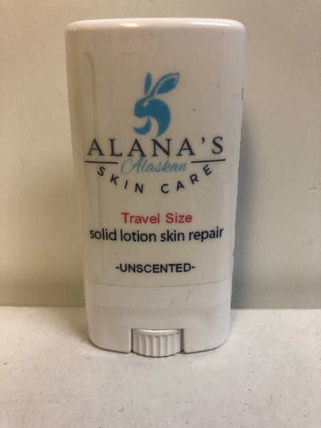 Alana's Lotion Bars Flat Tubes Travel Size .50 ounces
