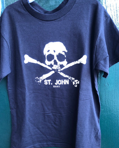 Pirate Black Youth Tee Shirt