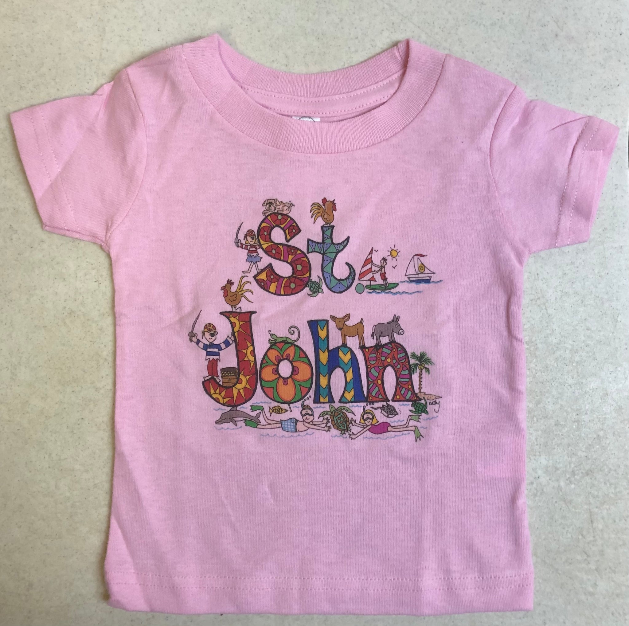 St. John Custom Design Youth Tee Shirt