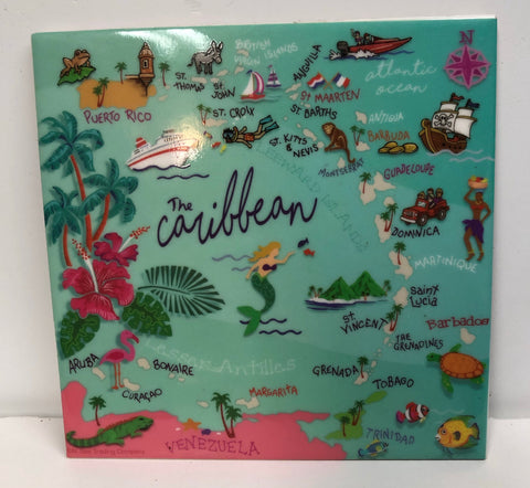Caribbean Fun Map Tile
