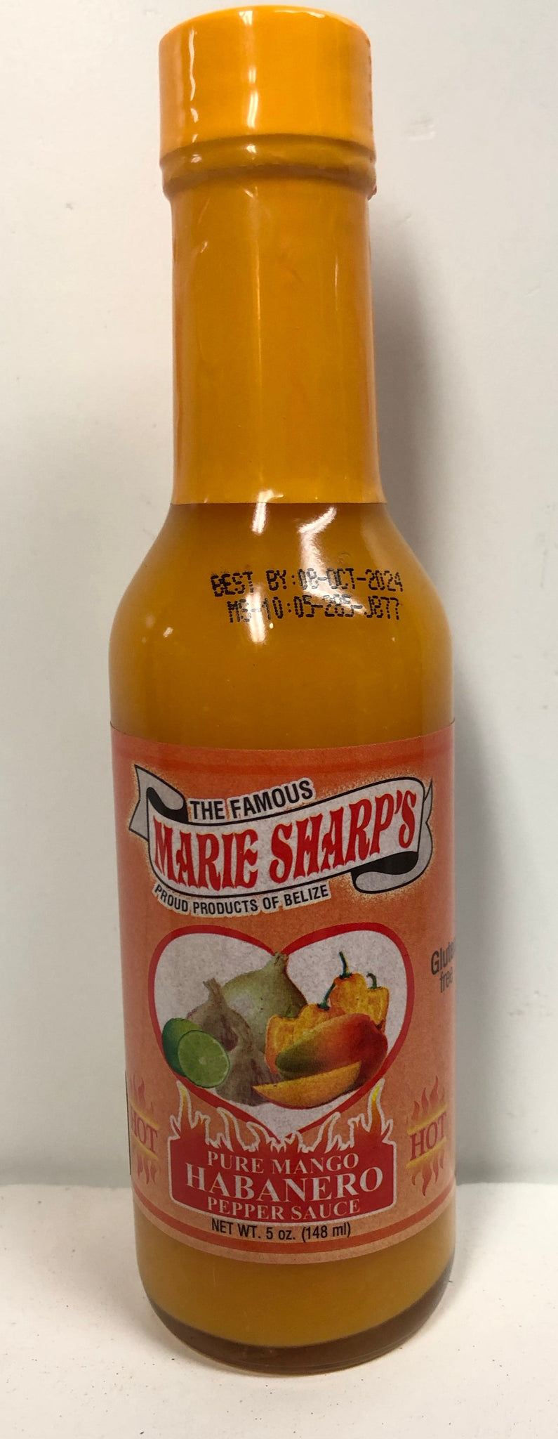 Marie Sharps Pure Mango Habanero Pepper Sauce
