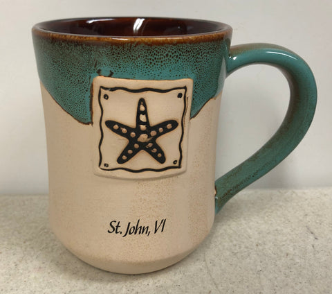 Potter's Mug Starfish St. John, VI  Mug
